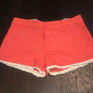 Coral shorts